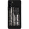 Black and White Camo American Flag Galaxy S22 Plus Skin